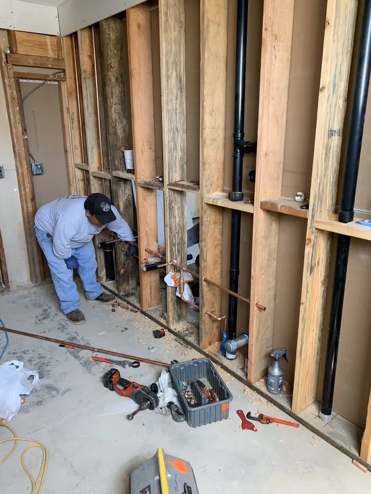 Commercial rough-in plumbing for Trenchless Sewer Repair in Bellport